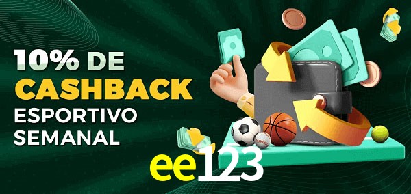 10% de bônus de cashback na ee123
